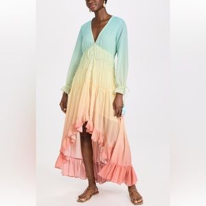 Rococo Sand rainbow ombre dress